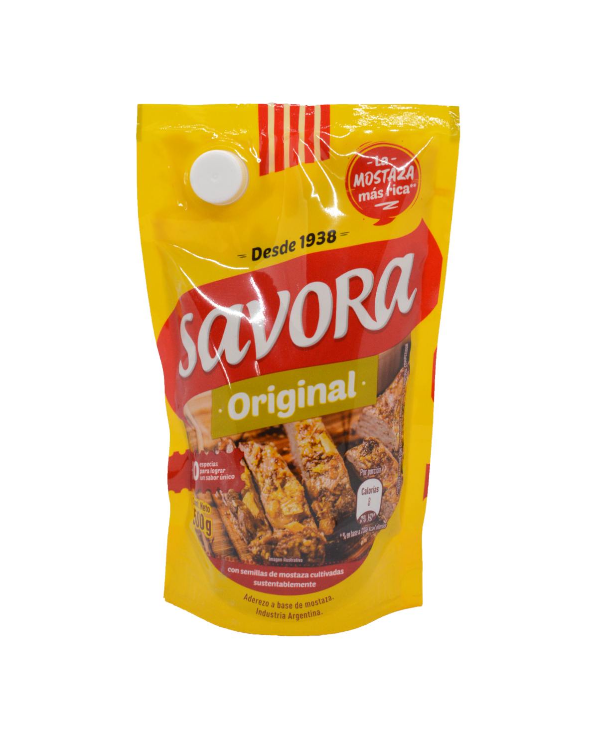 Mostaza Savora Original 500 Gr